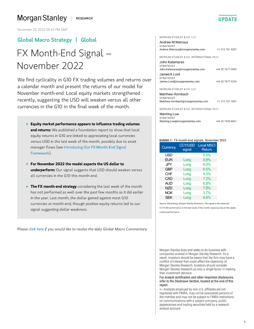 Morgan Stanley Fixed-Global Macro Strategy FX Month-End Signal – November 2022-99327914Morgan Stanley Fixed-Global Macro Strategy FX Month-End Signal – November 2022-99327914_1.png